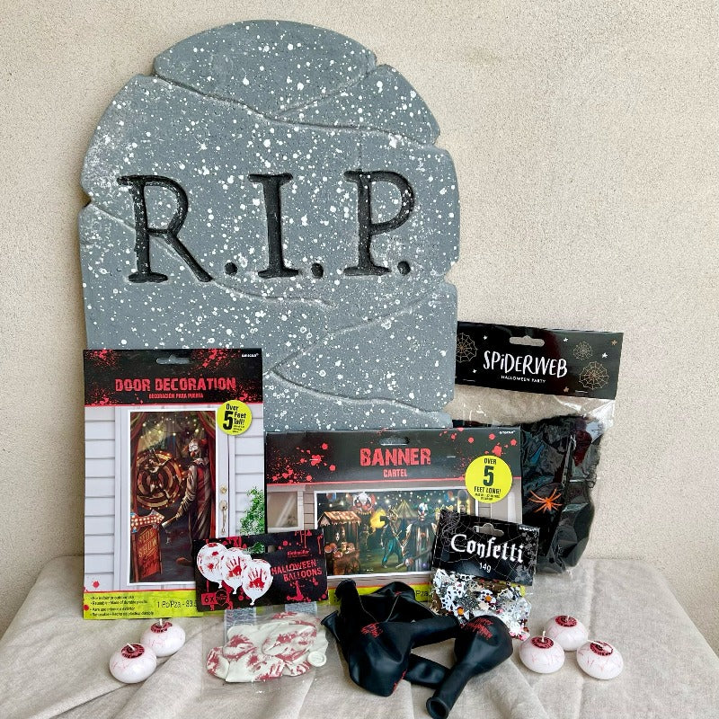 Uhyggelig Halloween festbox