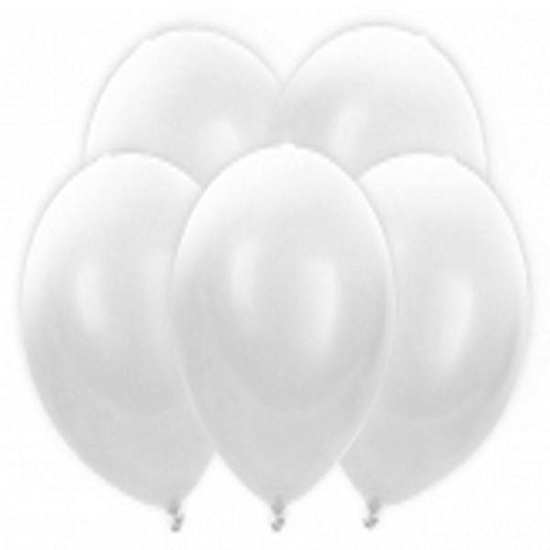 Hvide LED balloner