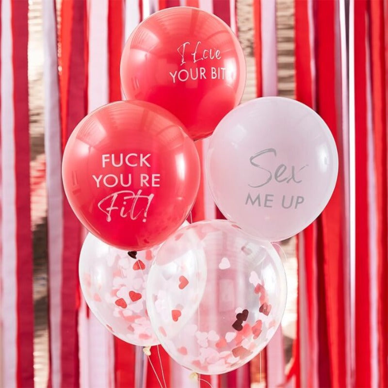 Valentines balloner flirty