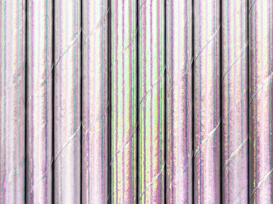 Sugerør iridescent 10 stk.