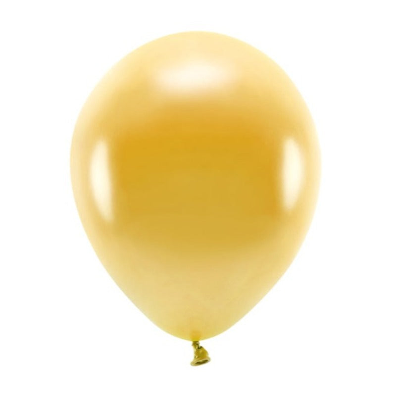 Guld latex balloner