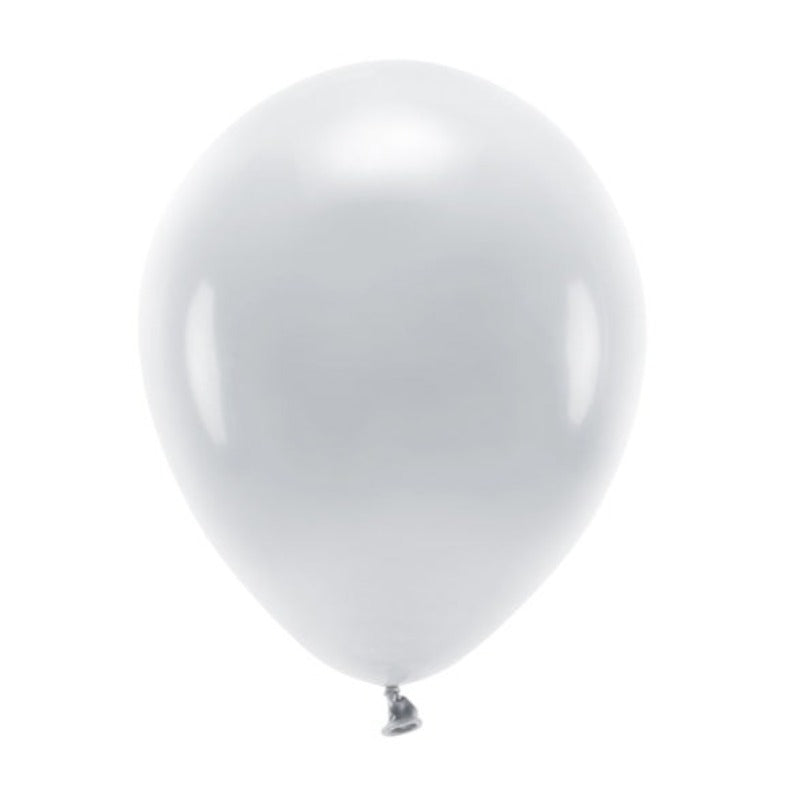 Pastelgrå balloner latex